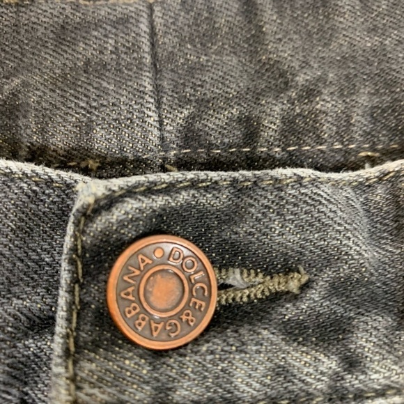 Vintage Dolce & Gabbana Straight leg Jeans Size 28 - Picture 8 of 8